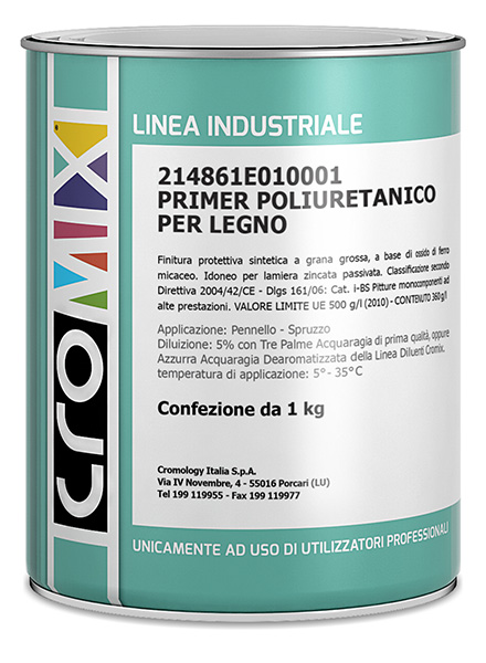 Fondo Poliuretanico per Legno - Linea Industriale CroMix